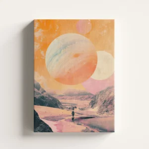 Tablou Canvas Explorator Solitar