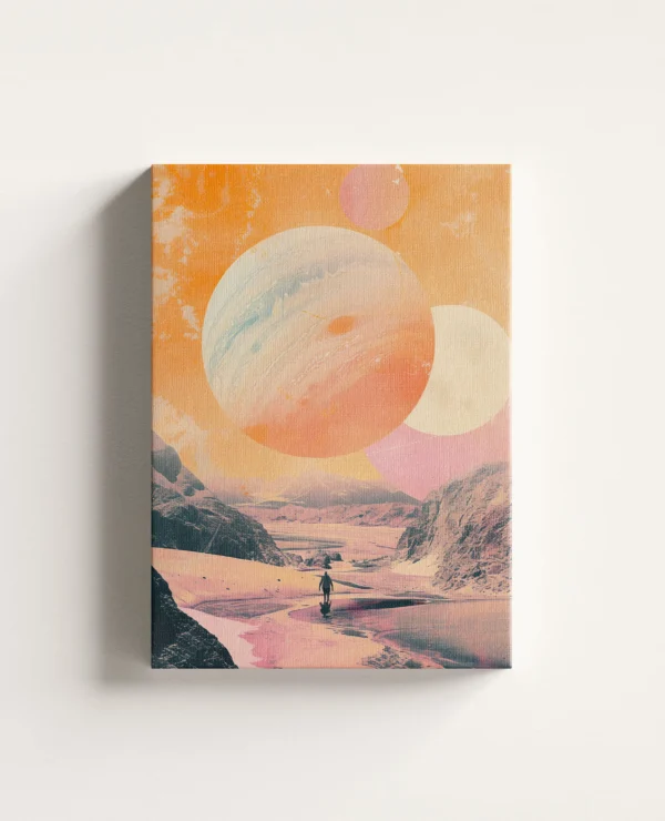 Tablou Canvas Explorator Solitar