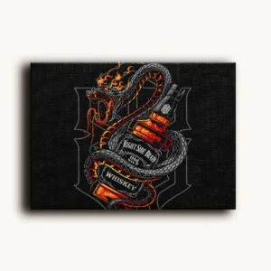 Tablou Canvas Snake Daniels - Detaliu Tablou Canvas nr. 20299