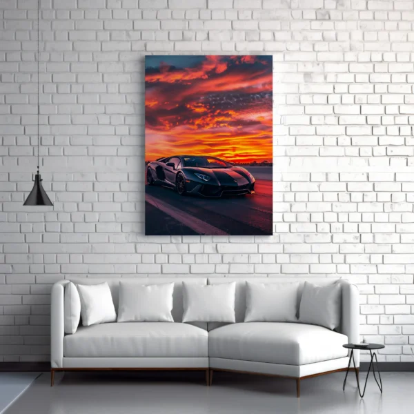 Tablou Canvas Lux la Apus - Detaliu Tablou Canvas nr. 25092