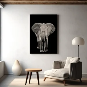 Tablou Canvas Elefant African - Detaliu Tablou Canvas nr. 26789