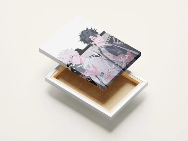 Tablou Canvas Link Click – Cheng Xiaoshi și Lu Guang - Detaliu Tablou Canvas nr. 18467