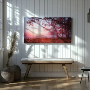 Tablou Canvas Răsărit Auriu de Toamnă - Detaliu Tablou Canvas nr. 22304