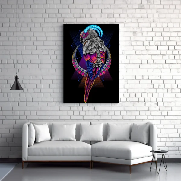Tablou Canvas Viziunea Neon - Detaliu Tablou Canvas nr. 20465