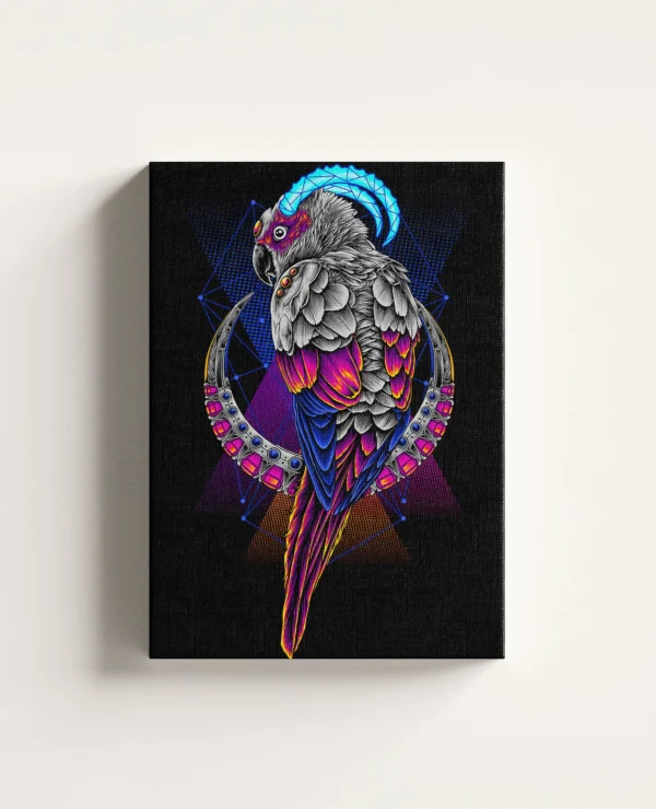 Tablou Canvas Viziunea Neon