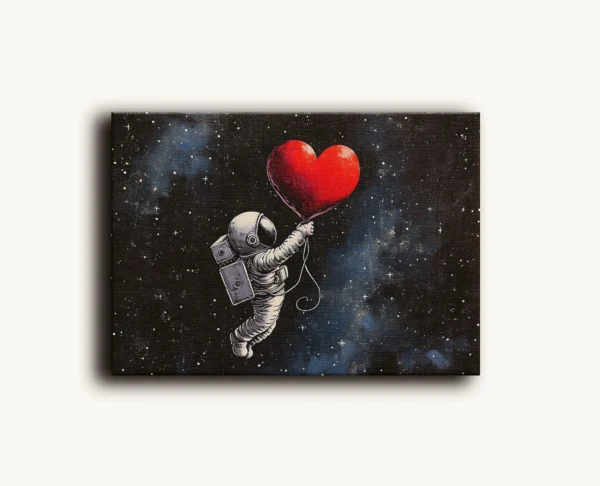 Tablou Canvas Dragoste Cosmică - Detaliu Tablou Canvas nr. 20956