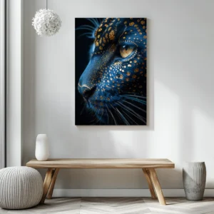 Tablou Canvas Portret Pantheră - Detaliu Tablou Canvas nr. 26719