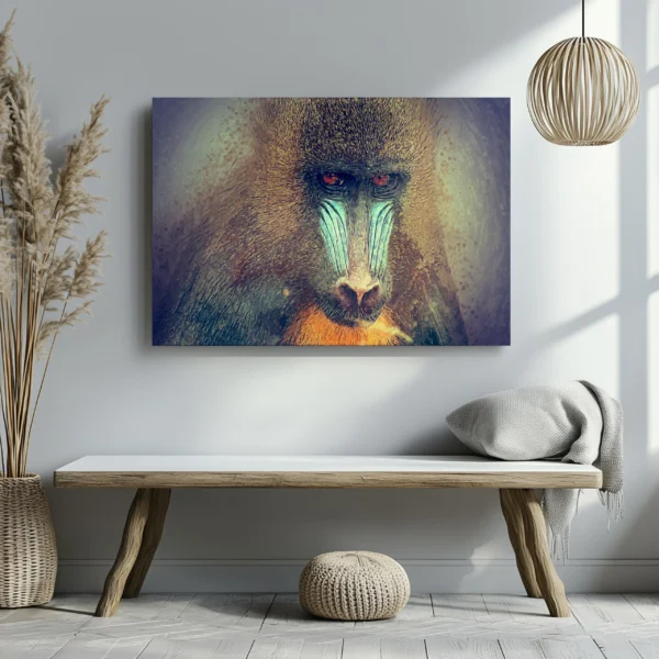 Tablou Canvas Mandril - Detaliu Tablou Canvas nr. 27034