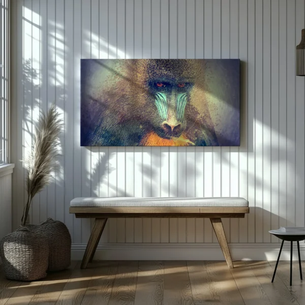 Tablou Canvas Mandril - Detaliu Tablou Canvas nr. 27035