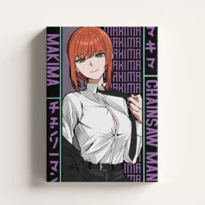 makima-vertical.webp Tablou Canvas Chainsaw Man - Makima