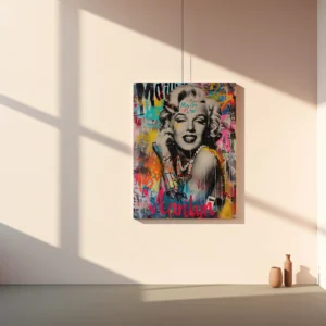 Tablou Canvas Marilyn Monroe Urban Glam - Detaliu Tablou Canvas nr. 29297