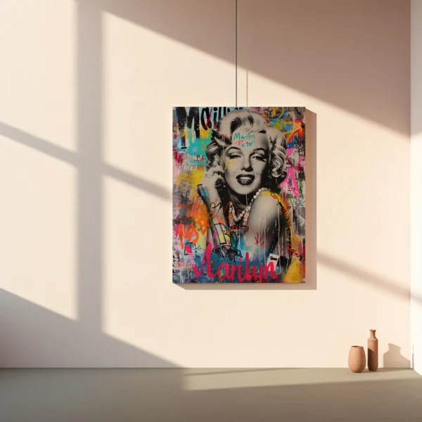 Tablou Canvas Marilyn Monroe Urban Glam - Detaliu Tablou Canvas nr. 29297