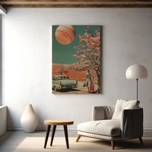 Tablou Canvas Calatorie Cosmica - Detaliu Tablou Canvas nr. 30040