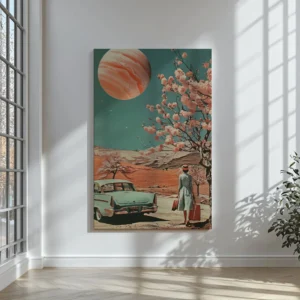 Tablou Canvas Calatorie Cosmica - Detaliu Tablou Canvas nr. 30041