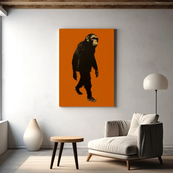 Tablou Canvas Evolutia Primatei - Detaliu Tablou Canvas nr. 30187