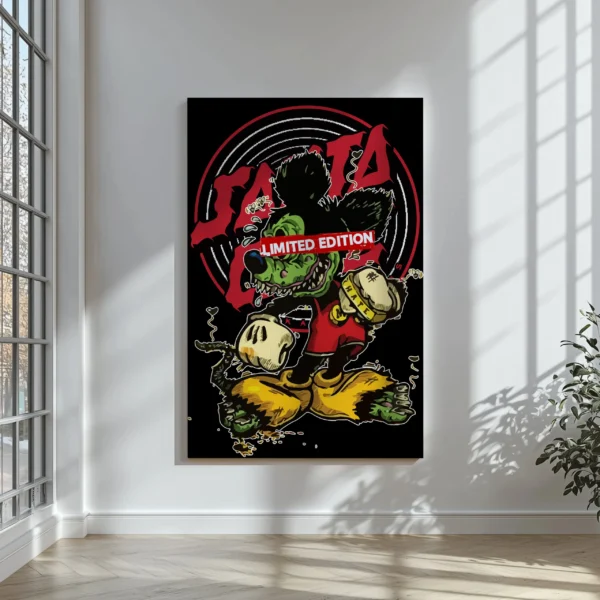 Tablou Canvas Zombie Rat - Detaliu Tablou Canvas nr. 30296