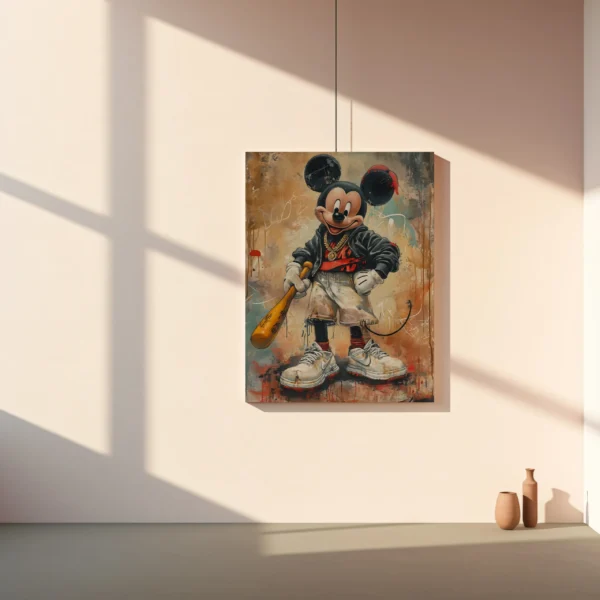 Tablou Canvas Rebelul Mickey - Detaliu Tablou Canvas nr. 29258
