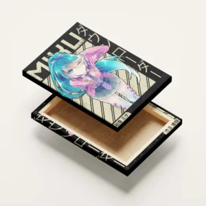 Tablou Canvas Hatsune Miku – Miku Downloader - Detaliu Tablou Canvas nr. 18368