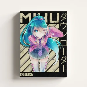 Tablou Canvas Hatsune Miku – Miku Downloader
