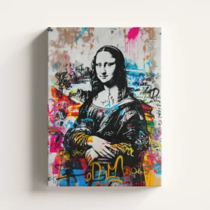 Tablou Canvas Urban Mona Lisa