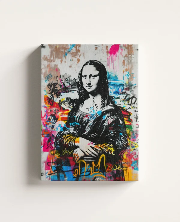 Tablou Canvas Urban Mona Lisa
