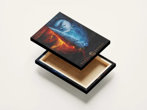 Tablou Canvas Mortal Kombat Foc și Gheață - Detaliu Tablou Canvas nr. 24552