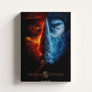 Tablou Canvas Mortal Kombat Foc și Gheață