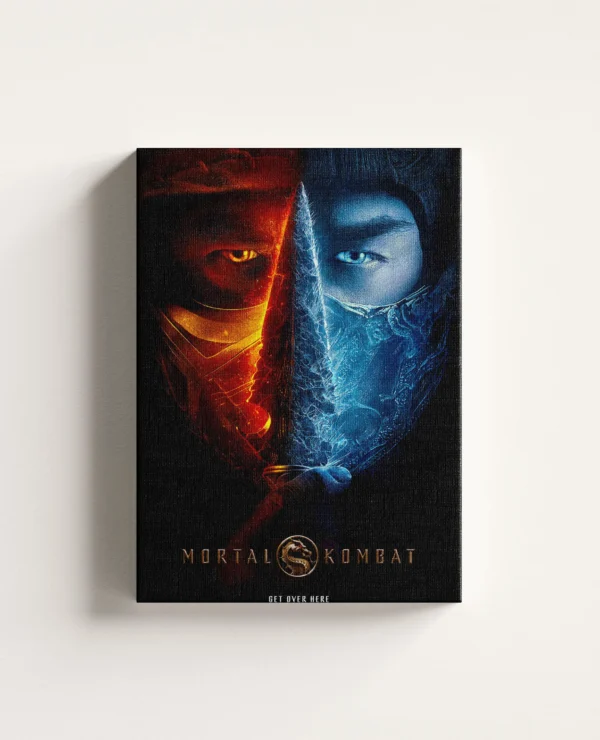 Tablou Canvas Mortal Kombat Foc și Gheață