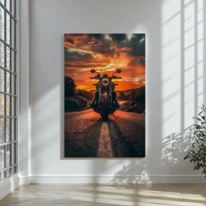 Tablou Canvas Libertate pe Două Roți - Detaliu Tablou Canvas nr. 25060