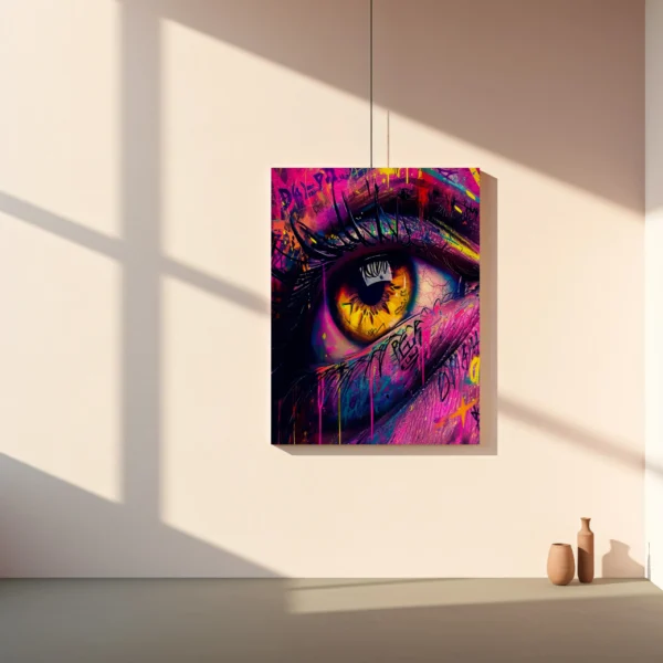 Tablou Canvas Viziune Ultraviolet - Detaliu Tablou Canvas nr. 29048