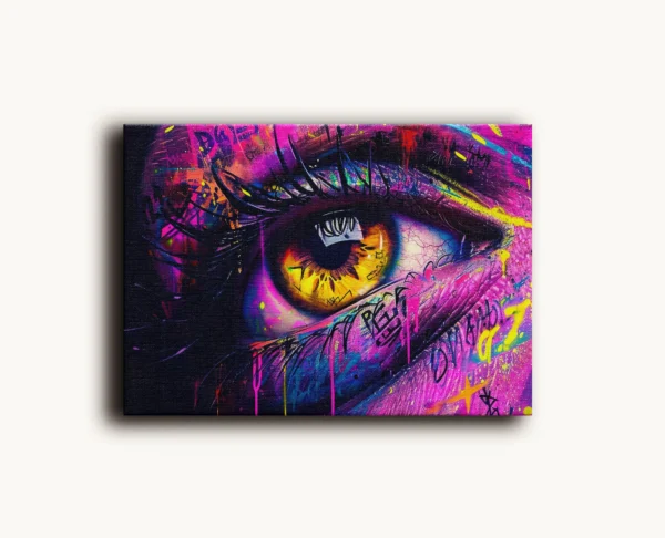 Tablou Canvas Viziune Ultraviolet - Detaliu Tablou Canvas nr. 29047