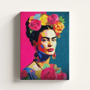 Tablou Canvas Flori și Expresivitate