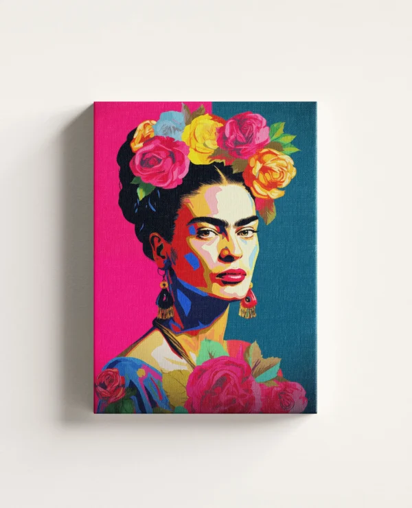 Tablou Canvas Flori și Expresivitate