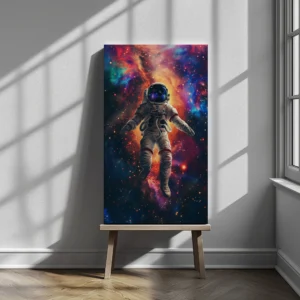 Tablou Canvas Cosmic Drifter - Detaliu Tablou Canvas nr. 21256
