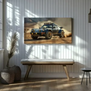 Tablou Canvas Porsche Rally - Detaliu Tablou Canvas nr. 24416