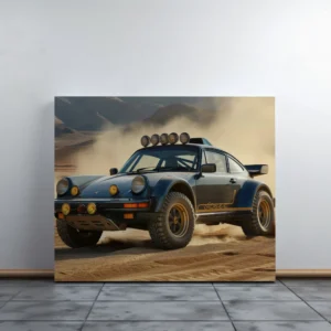 Tablou Canvas Porsche Rally - Detaliu Tablou Canvas nr. 24417