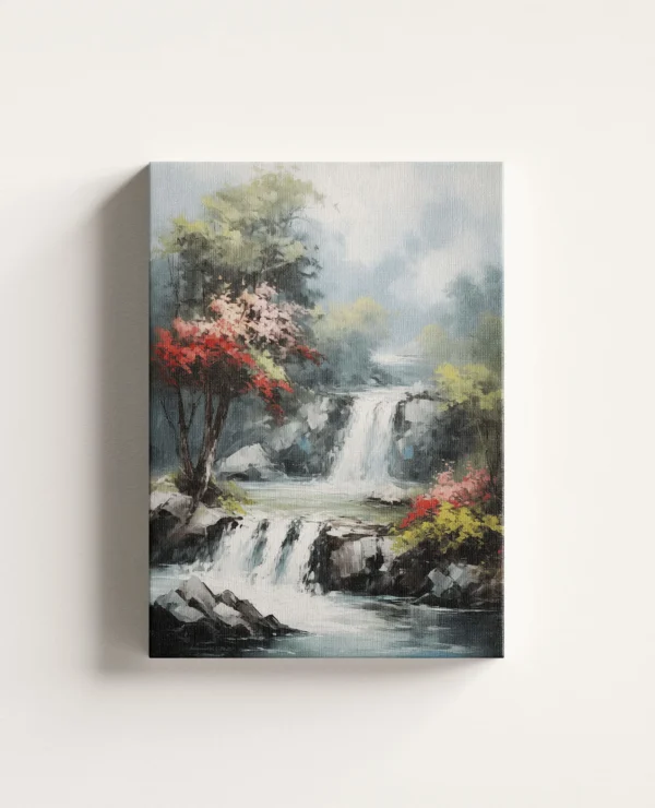 Tablou Canvas Cascada din Padure