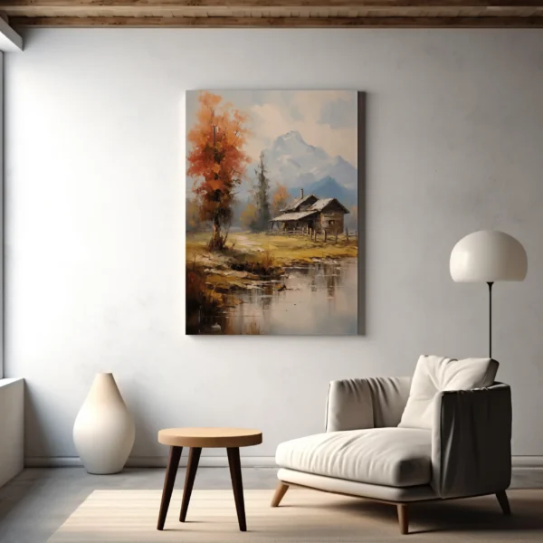 Tablou Canvas Poalele Muntelui - Detaliu Tablou Canvas nr. 22901