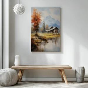 Tablou Canvas Poalele Muntelui - Detaliu Tablou Canvas nr. 22900