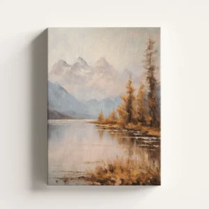 Tablou Canvas Vârfuri Alpine