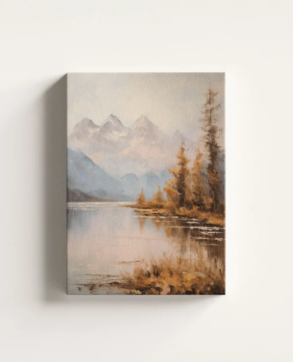 Tablou Canvas Vârfuri Alpine