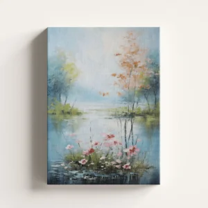 Tablou Canvas Zorele Roz