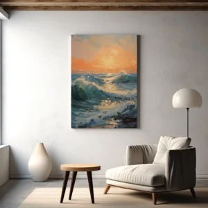 Tablou Canvas Valuri Agitate - Detaliu Tablou Canvas nr. 22976