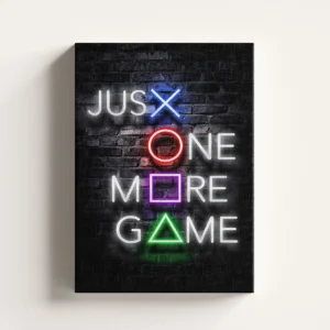 Tablou Canvas Just One More Game