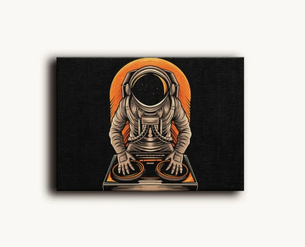 Tablou Canvas DJ Galactic - Detaliu Tablou Canvas nr. 21121