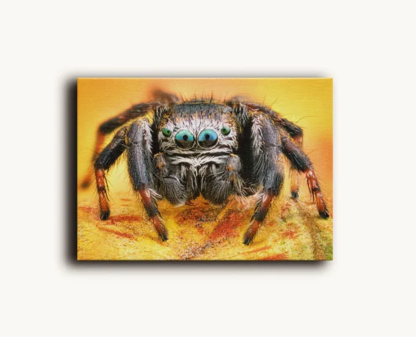 Tablou Canvas Păianjen Săritor