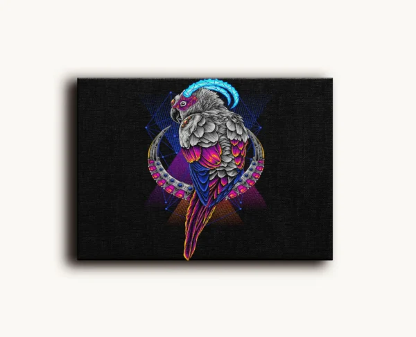 Tablou Canvas Viziunea Neon - Detaliu Tablou Canvas nr. 20464