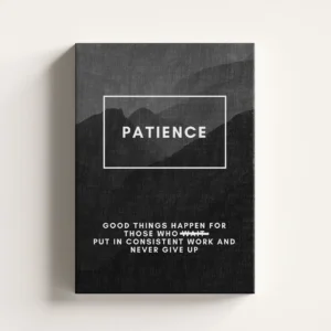 Tablou Canvas Patience