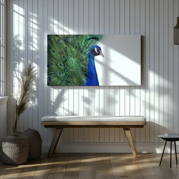 Tablou Canvas Portret Păun - Detaliu Tablou Canvas nr. 27926