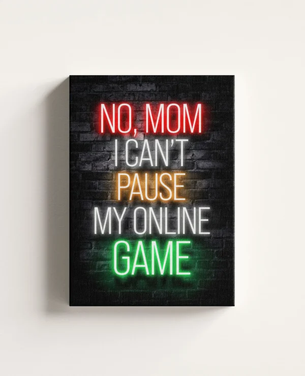 Tablou Canvas Can't Pause